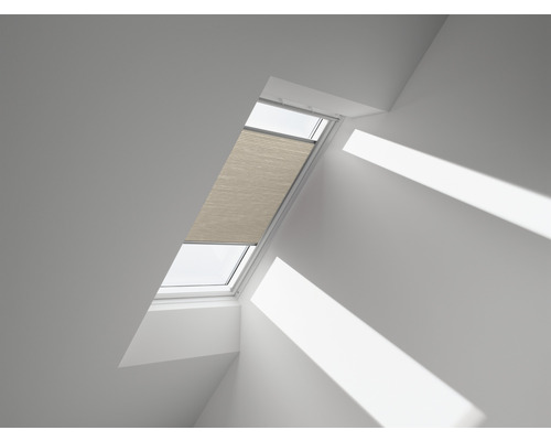 VELUX Wabenplissee Faltstore DuoLine beige manuell FHC MK10 1155S