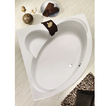 Badewanne OTTOFOND Pamir 151 x 151 cm weiß glänzend glatt 923001-thumb-2