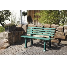 Gartenbank Blome Ibiza Kunststoff 2-Sitzer moosgrün-thumb-1