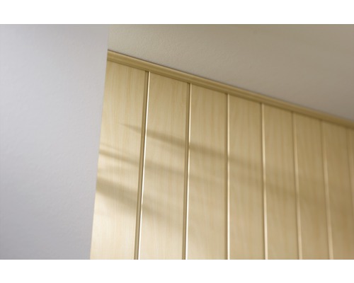 Holzpaneele an der Wand