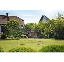 Viereckregner for_q mit Metallschlitten und schmutzresistenten Schwenkantriebs