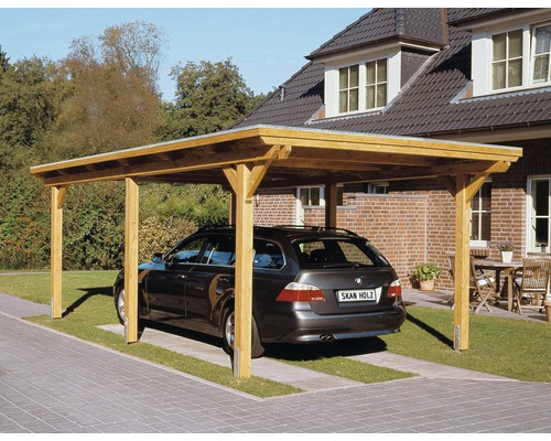 mit HORNBACH HOLZ | 354x604 cm Emsland SKAN Einzelcarport