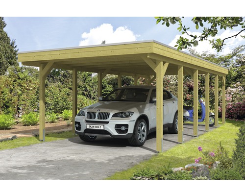 Einzelcarport SKAN HOLZ Friesland cm HORNBACH mit 314x555 