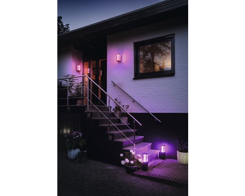 & | White Ambiance HORNBACH Impress Color hue Philips Wandleuchte LED