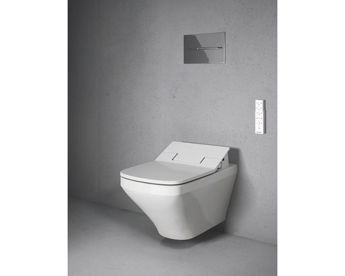 Dusch-WC Komplettanlage DURAVIT DuraStyle für Sensowash weiß wandhängend 631001002004300 mit Dusch-WC-Sitz-0