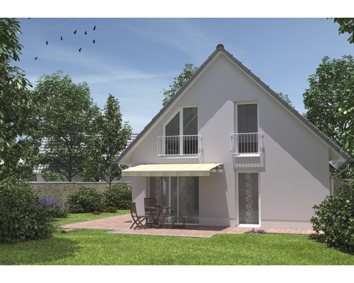 Haus mit Garten, Terrasse und Markise