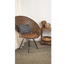 Teppichboden Schlinge Safia dunkelbeige FB39 400 cm breit (Meterware)