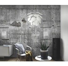 Fototapete Vlies 445503 Factory IV Stein-Optik grau 12-tlg. 300 x 558 cm