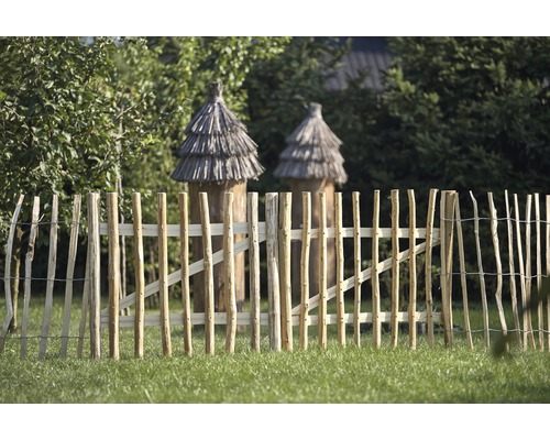 Zaunpfosten Aus Walnussholz – 3 Stück, Höhe 160 Cm, Durchmesser 6-9 Cm, Für Gartenzaun, Bauernhof & Parzellen