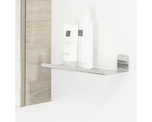 Metall Badregal mit Pflegeprodukten