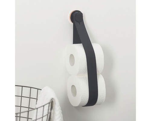 Toilettenpapierhalter zur Wandmontage mit zwei Toilettenpapierrollen