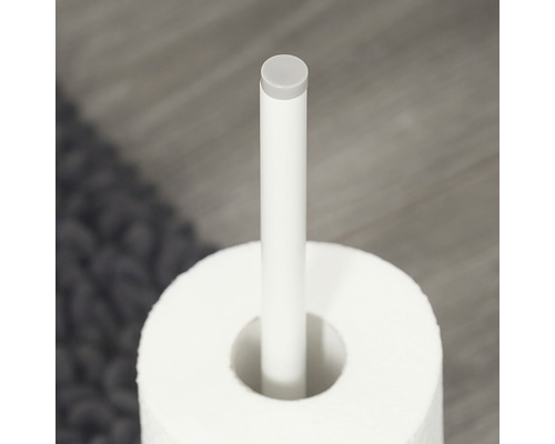 Toilettenpapierhalter mit Toilettenpapier