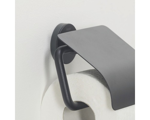 Toilettenpapierhalter aus Metall mit Abdeckung