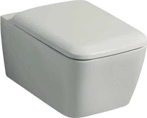 Wand-Tiefspül-WC mit geschlossenem WC-Sitz