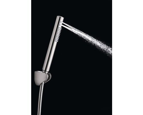 Bidetbrause mit Brauseschlauch und Wasserstrahl