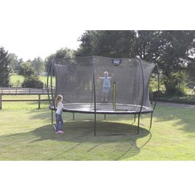 Trampolin EXIT Silhouette mit Sicherheitsnetz Ø 427 cm lime-thumb-10