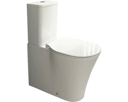 Stand-WC aus Sanitärkeramik