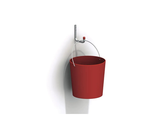 Eimer am Wandhaken
