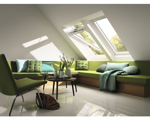 VELUX Schwingfenster INTEGRA GGU CK02 006621 ENERGIE PLUS 55x78 cm inkl. Funkwandschalter