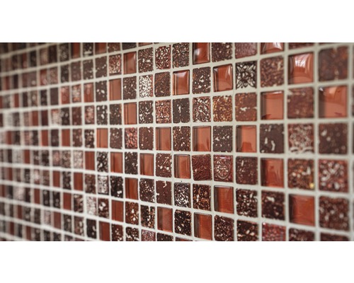 Mosaikfliesen aus Glas und Keramik