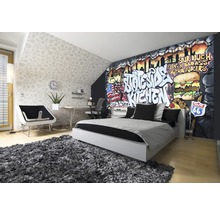 Fototapete Vlies 2154 VEXXXL Graffiti Kitchen 4-tlg.416 x 254 cm