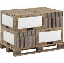 Palette mit verpackten Wandfliesen