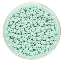 Rocailles opak petrol 4,5 mm 17 g