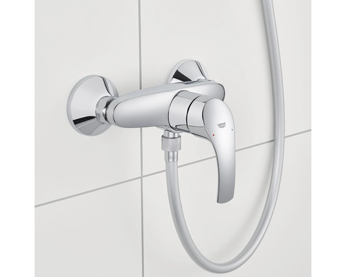 Aufputz-Brausearmatur mit Brauseschlauch