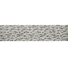 Glasmosaik mit Naturstein XIC V1352 29,8x30,5 cm graugrün