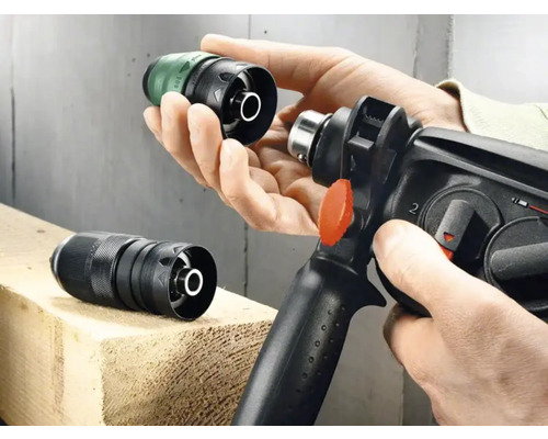 Bohrfutterwechsel an einer Bohrmaschine