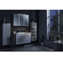 Kofferschrank FACKELMANN weiß 115x40,5x26 cm mit 8 Fächer links