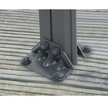 Pavillon Palram – Canopia Martinique 5000 493,1 x 359,3 cm anthrazit