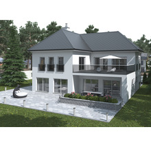 FLAIRSTONE Naturstein Terrassenplatte Gneis Arctic grau 60 cm x 40 cm x 3 cm