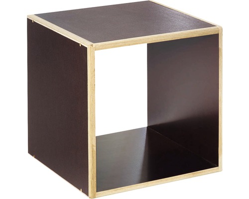 Quadratisches, offenes Regal aus Holz