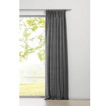 Vorhang mit Gardinenband chalet grau 135x245 cm