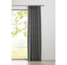 Vorhang mit Gardinenband chalet grau 135x245 cm