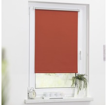 Klemmrollo Lichtblick Thermo ohne Bohren terracotta 45x150