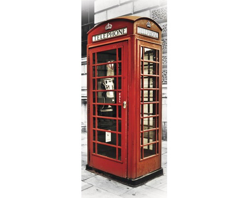 Fototapete Vinyl 3131 SKT Türtapete selbstklebend London Telefonz. 1-tlg. 91 x 211 cm Fototapete Vinyl 3131 SKT Türtapete selbstklebend London Telefonz. 1-tlg. 91 x 211 cm