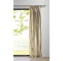 Vorhang mit Gardinenband stream sand 135x245 cm