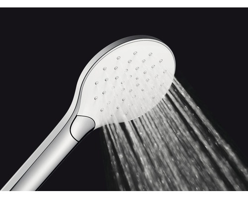 Handbrause mit Wasserstrahl