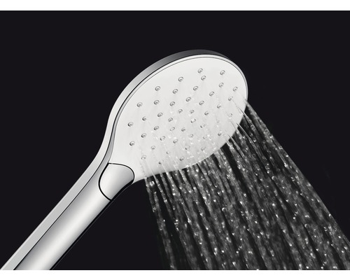 Handbrause mit Wasserstrahl