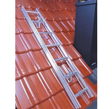Dachleiter Aluminium blank 2000 mm 7 Sprossen-thumb-2