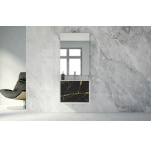 Waschtischunterschrank Baden Haus Bellagio BxHxT 70 x 51 cm x 46 cm Frontfarbe schwarz glanz-thumb-6
