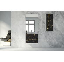 Waschtischunterschrank Baden Haus Bellagio BxHxT 70 x 51 cm x 46 cm Frontfarbe schwarz glanz-thumb-4