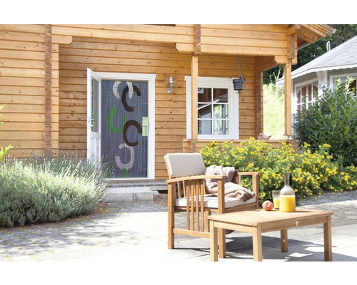 Trvorhang Bambus Circle 90x200 cm | HORNBACH