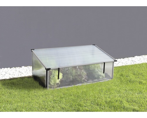 Frühbeet Vitavia Levana 2 55x95,1x32 cm kiesel Frühbeet Vitavia Levana 2 55x95,1x32 cm kiesel
