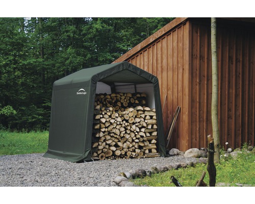 Gerätehaus ShelterLogic Shed-in-a-Box 240 x 240 cm grün | HORNBACH