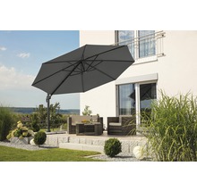 Ampelschirm Schneider Rhodos Grande Ø 400 cm H 270 cm anthrazit