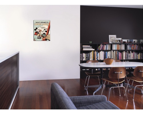 Walt Disneys Micky Maus Plakat an der Wand