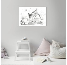 Leinwandbild Disney Bambi & Klopfer 50x70 cm